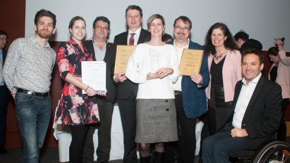 Bestowal of the WACA certificate to the team of ADEG