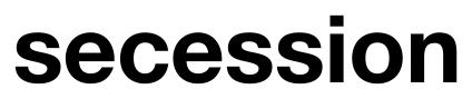 company logo and lettering Secession
