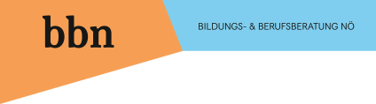 company logo and lettering bbn-Bildungs- & Berufsberatung Niederösterreich (Education & Career Guidance Lower Austria)