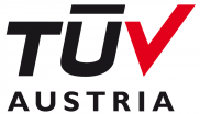 Logo und Schriftzug TÜV Austria